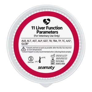 Rotor de bioquímica veterinaria Seamaty 11 Liver Function (AW01984)