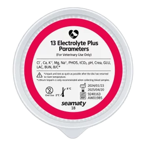 Rotor de bioquímica veterinaria Seamaty 13 Electrolyte Plus (AW01985)