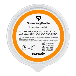 Rotor de bioquímica veterinaria Seamaty 16 Screening Profile (AW03634)