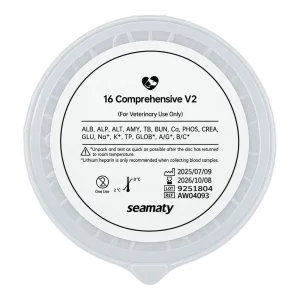 Rotor de bioquímica veterinaria Seamaty 16 Comprehensive V2 Diagnostic Parameter (AW04093)